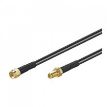 Goobay Cable de Antena RP-SMA 50 Ohm 10m Negro en PcComponentes