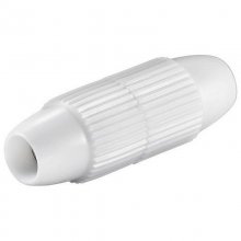 Goobay Empalme Cable Coaxial Tipo Tornillo Hembra/Hembra Blanco en PcComponentes