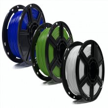 Bresser Pack 3 Bobinas de Filamento PLA 1.75mm 0.5Kg Azul/Verde/Blanco en PcComponentes