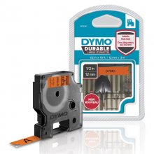 Dymo D1 Cinta de Etiquetado Resistente 12mm 3m Negro/Naranja en PcComponentes