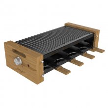 Cecotec Cheese&Grill 8200 Wood Black Raclette para 8 Pessoas 1200W en PcComponentes