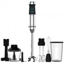 Cecotec Power TitanBlack 1500 XL PerfectCream&Crush Batidora de Mano 1500W en PcComponentes