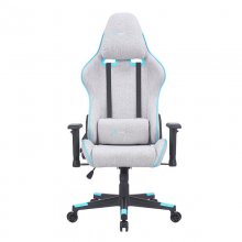 Newskill Kitsune Zephyr Series Silla Gaming acabada en Tela Gris/Azul Reacondicionado en PcComponentes