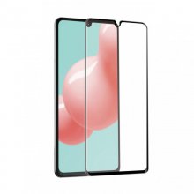 Muvit for Change Cristal Templado Plano Marco Negro para Samsung Galaxy A42 5G en PcComponentes
