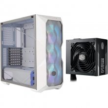 Cooler Master Pack MasterBox TD500 ARGB Blanca USB 3.0 con Ventana + MWE Gold 650 650W 80 Plus Gold en PcComponentes