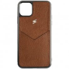 Suritt Corteccia Card Funda de Piel/Cuero Marrón para iPhone 11 Pro Max en PcComponentes