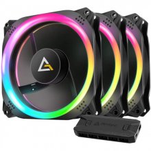Antec Prizm 120 ARGB Pack Ventilador 120mm + Controladora + Tira LED ARGB en PcComponentes