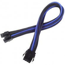SilverStone PP07-EPS8BA Cable Extensor de Alimentación EPS 8 Pin a EPS/ATX 4+4 Pin 30cm Negro/Azul en PcComponentes