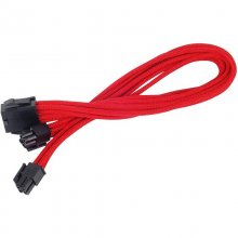 SilverStone PP07-EPS8R Cable Extensor de Alimentación EPS 8 Pin a EPS/ATX 4+4 Pin 30cm Rojo en PcComponentes