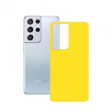 Mobile Tech Funda Silk Amarilla para Samsung Galaxy S21 Ultra 5G en PcComponentes