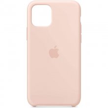 Apple Funda de Silicona Rosa Arena para iPhone 11 Pro