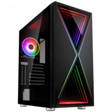 Kolink Void X ARGB Cristal Templado USB 3.0 Negra en PcComponentes