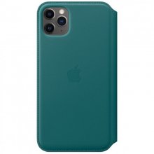 Apple Funda Leather Folio Verde Pavo Real para iPhone 11 Pro Max en PcComponentes