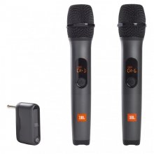 JBL Wireless Microphone Set Sistema de Dos micrófonos Inalámbricos en PcComponentes