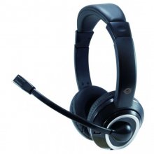Conceptronic POLONA02B Auriculares con Micrófono Negro en PcComponentes