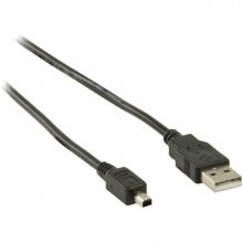Valueline Cable USB 2.0 a MiniUSB Macho/Macho 2m Negro en PcComponentes