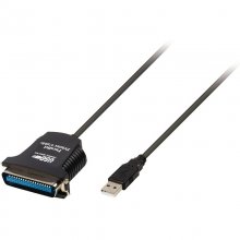 Valueline Cable para Impresora USB 2.0 a Centronics 36 Pines Macho/Macho 2m Negro en PcComponentes