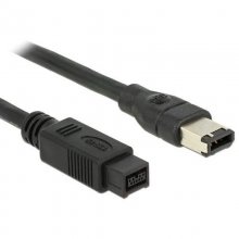 Valueline Cable FireWire 800 9 Pines a IEEE1394A Macho/Macho 1.8m Negro en PcComponentes