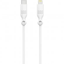 Just Green Cable Ecológico Lightning a USB-C Macho/Macho 2m Blanco en PcComponentes