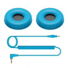 Pioneer DJ HDJ-CUE1 Recambio Cable y Almohadillas Azul en PcComponentes