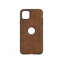 Funda Cuero Marrón para iPhone 11