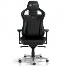 Noblechairs Epic Cuero PU Mercedes-AMG Petronas F1 Team Cadeira Gaming Preta en PcComponentes