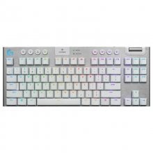 Logitech G915 TKL Teclado Mecánico Gaming Inalámbrico RGB Switch GL Táctil Blanco (USA) en PcComponentes