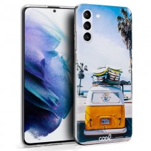 Cool Funda Silicona Dibujos Beach para Samsung Galaxy S21 Plus en PcComponentes