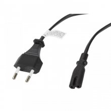 Lanberg Cable de Alimentación CEE 7/16 a IEC 320 C7 1.8m Negro en PcComponentes