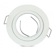 V-Tac Aro Empotrable para Bombillas GU10 81x34mm Blanco en PcComponentes
