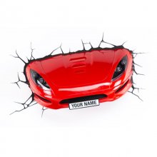 3DLightFX 14206 Luz Quitamiedos 3D Coche Rojo en PcComponentes