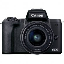 Canon M50 Mark II 24.1MP WiFi Negra + Objetivo 15-45mm F3.5-6.3 IS STM en PcComponentes