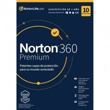 Norton 360 Premium 10 Dispositivos 1 Año en PcComponentes