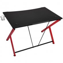 Nitro Concepts D12 Mesa Gaming Negra/Roja Reacondicionado en PcComponentes