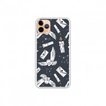 Funda Oficial de Harry Potter Lechuzas Siluetas Harry Potter para iPhone 11 Pro Max en PcComponentes
