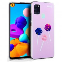 Cool Funda Dibujos Caramelos para Samsung Galaxy A21s en PcComponentes