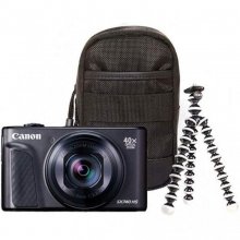 Canon PowerShot SX740 HS 20.3MP WiFi Negro + Trípode + Funda en PcComponentes