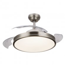 Philips Atlas Ventoinha de Teto com Luz LED e Comando 35W Níquel en PcComponentes