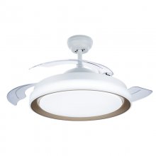 Philips Bliss Ventoinha de Teto com Luz LED e Comando 35W Branco/Dourado en PcComponentes