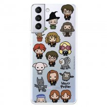 Funda Oficial de Harry Potter Personajes Íconos Harry Potter para Samsung Galaxy S21 Plus en PcComponentes