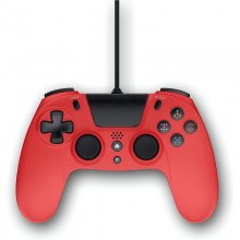 Gioteck VX-4 Mando con Cable Rojo para PS4/PC en PcComponentes