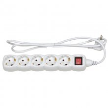 Simon Brico Regleta 5 Tomas con Interruptor 1.5m