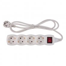 Simon Brico Regleta 4 Tomas con Interruptor 1.5m