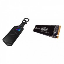 Asus ROG Strix Arion Caja de SSD M.2 NVMe USB 3.2 + Corsair Force MP510 M.2 NVMe PCIe Gen3 x4 960GB SSD en PcComponentes