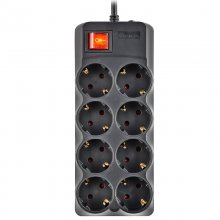 NGS SURGE POLE 800 Regleta de Protección 8 Enchufes Schuko en PcComponentes