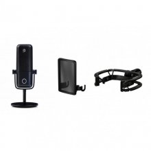 Elgato Wave:1 Micrófono Condensador USB + Wave Pop Filter Filtro Contra Ruido de Plosivas + Wave Shock Mount Montura de en PcComponentes