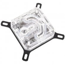Alphacool CPU Ice Block XPX Intel/AMD Polished Clear Version Reacondicionado en PcComponentes