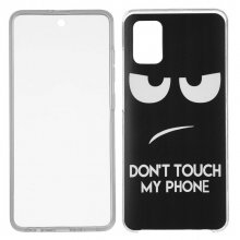 Funda Silicona con Tapa Don't Touch My Phone para Samsung Galaxy A51 en PcComponentes