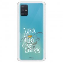 Funda Oficial de Disney Dumbo Vuela tan Alto Dumbo para Samsung Galaxy A51 en PcComponentes