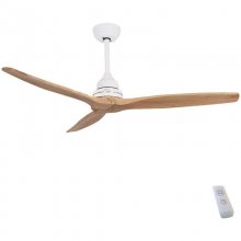 Cecotec EnergySilence Aero 590 Ventilador de Techo con Mando 70W Blanco/Madera en PcComponentes